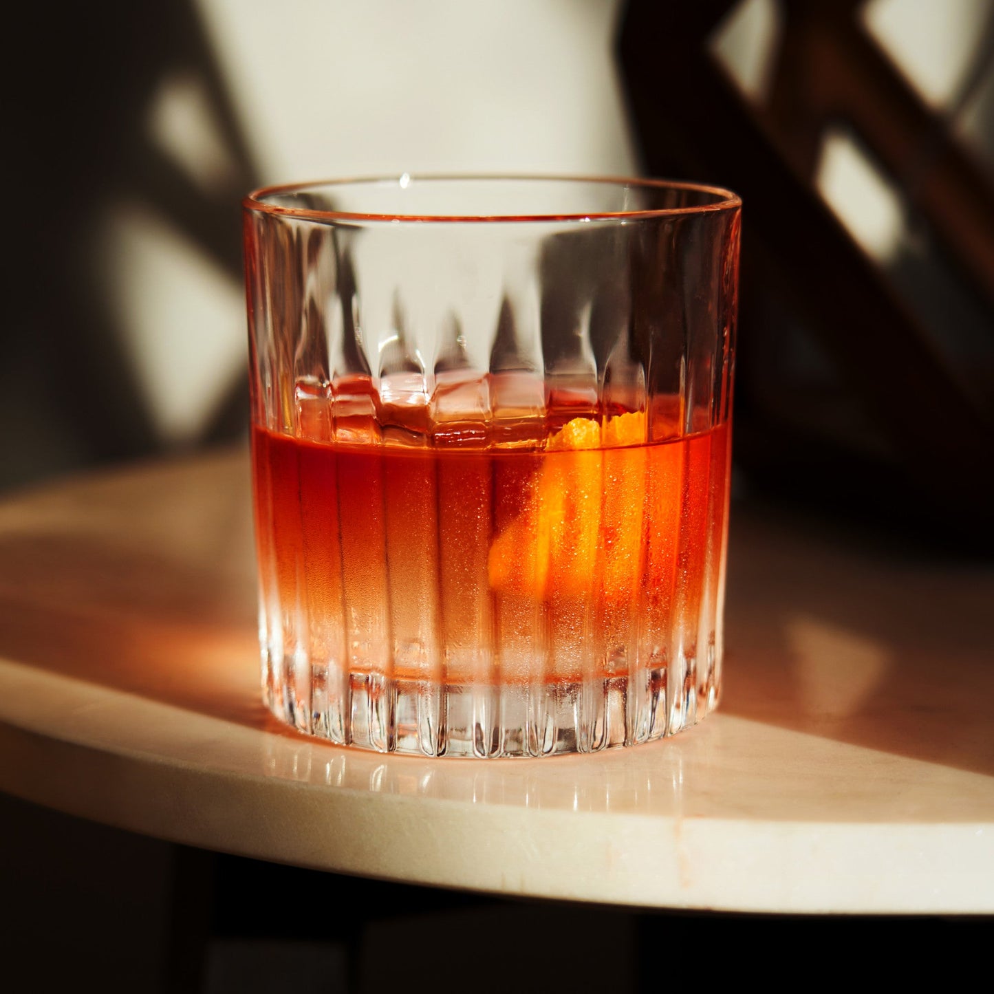 Lowball lead-free crystal glass (set of 4)