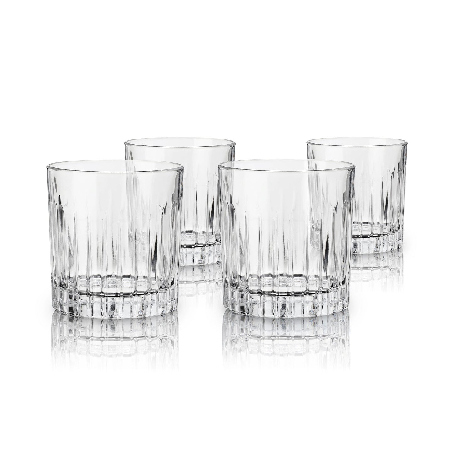 Lowball lead-free crystal glass (set of 4)