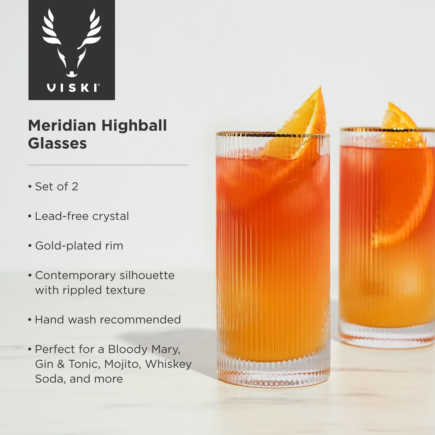 Crystal Highball Glass