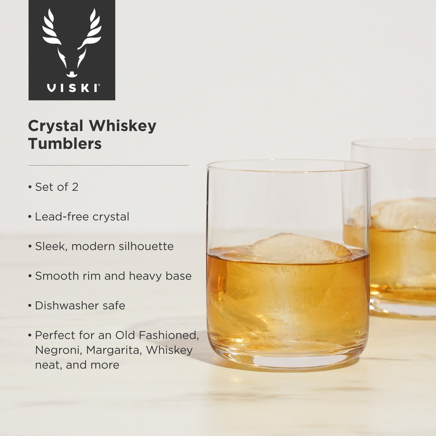 crystal whiskey glass