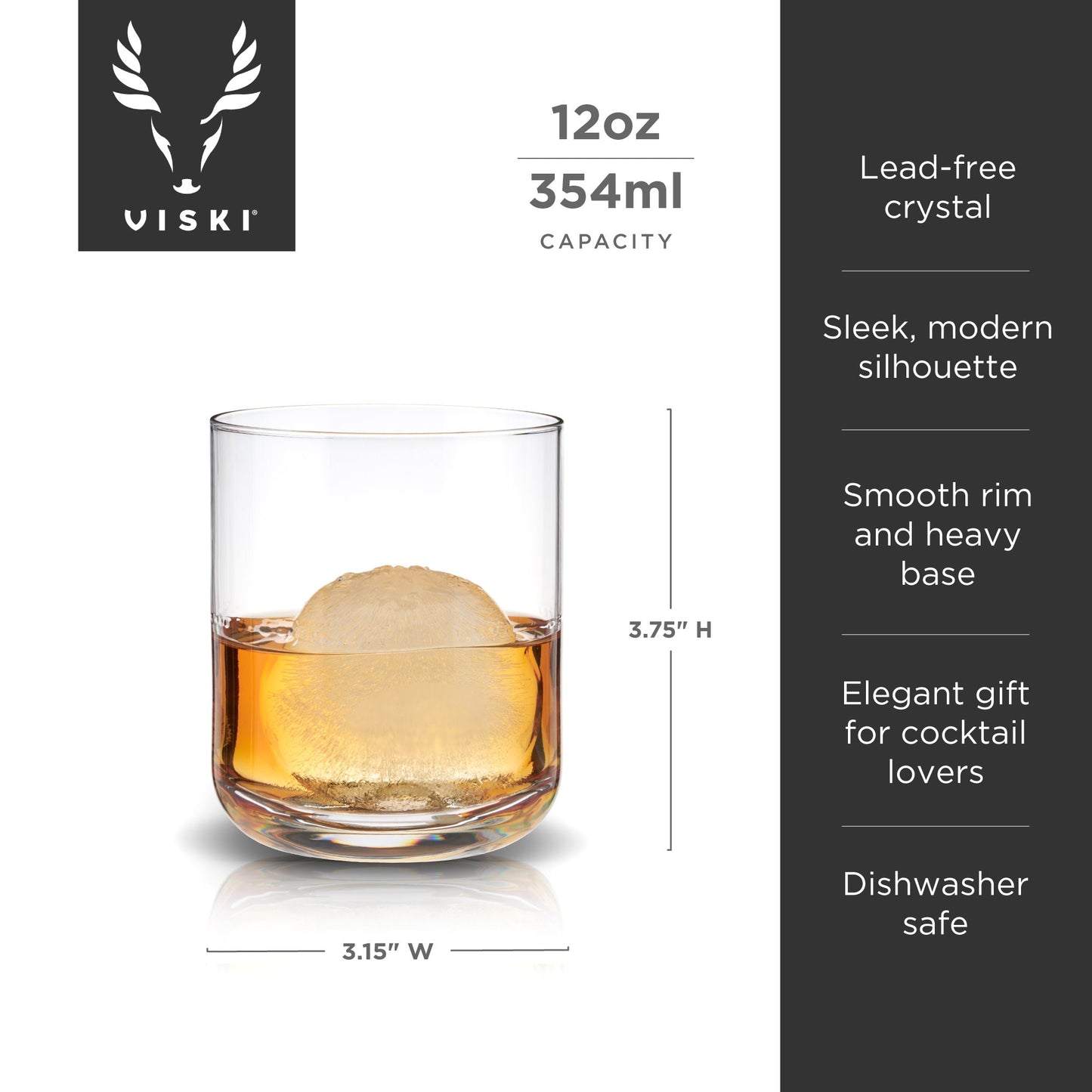crystal whiskey glass