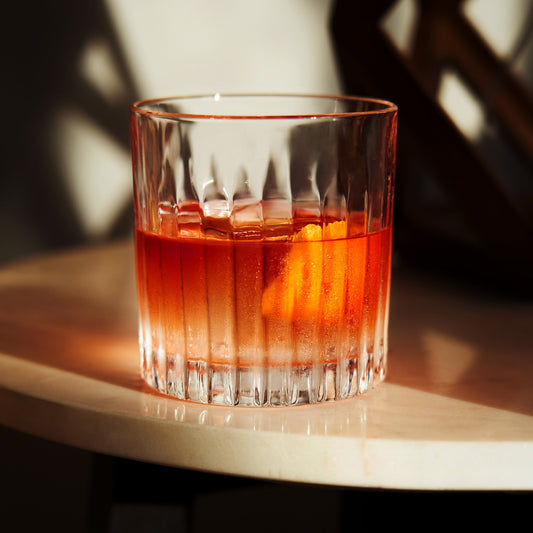 Lowball lead-free crystal glass (set of 4)